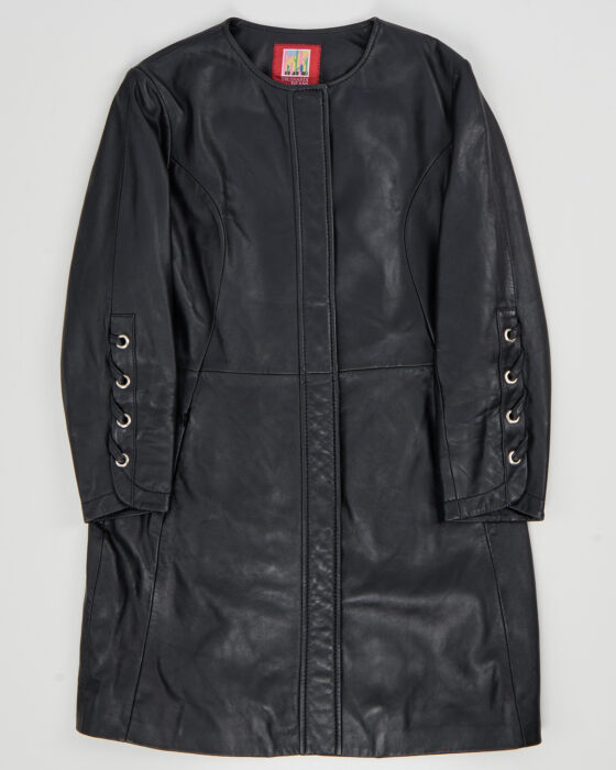 Кожаное пальто Trussardi Jeans Trussardi Jeans