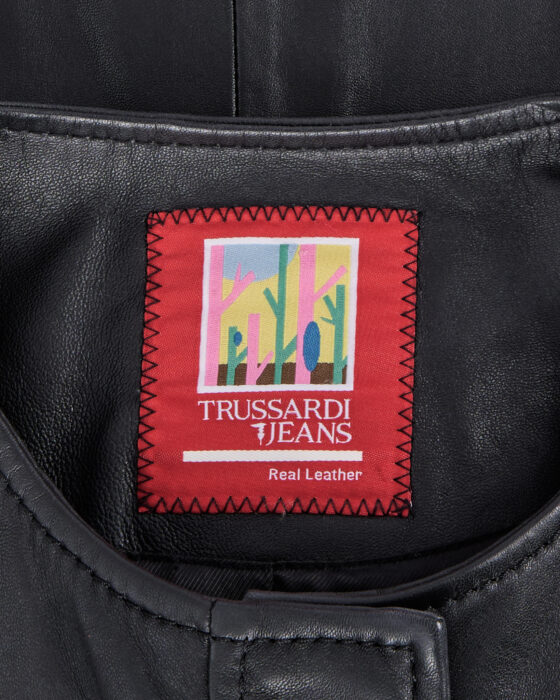 Кожаное пальто Trussardi Jeans Trussardi Jeans — фото 5