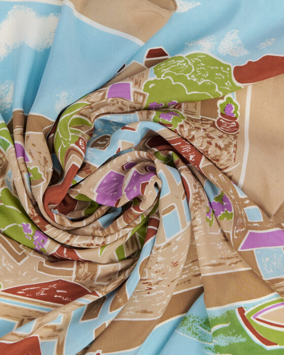 Винтажный платок из шелка — фото 2