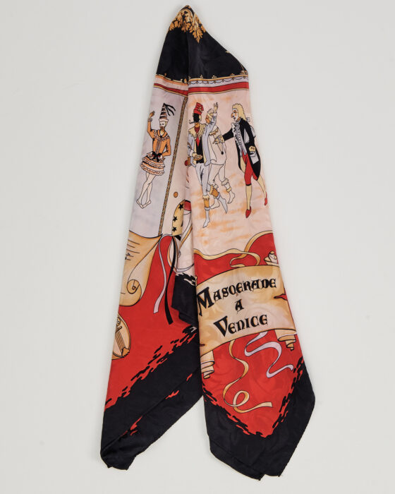 Винтажный платок Masquerade a Venice — фото 4