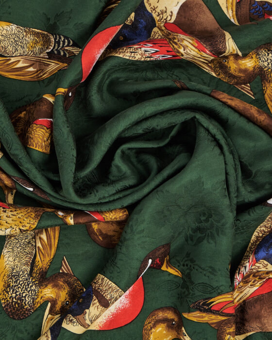 Винтажный платок с бахромой — фото 2