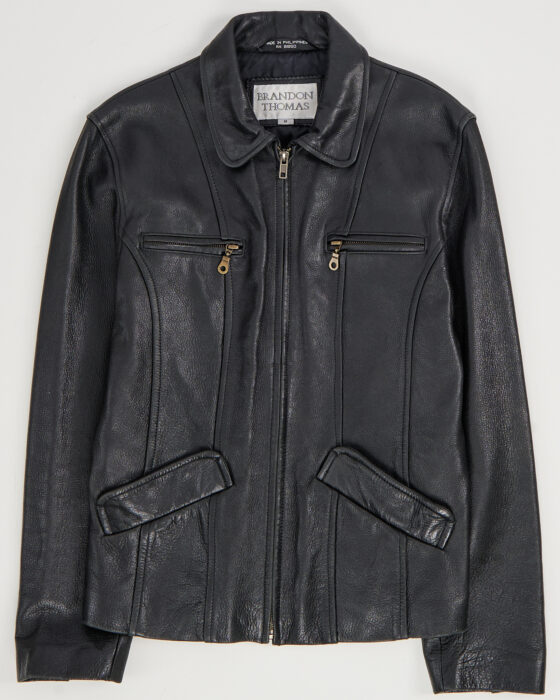 Кожаная куртка Brandon Thomas Brandon Thomas