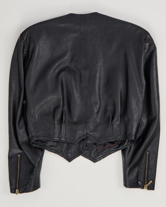 Винтажная куртка из кожи Exclusive Denmark — фото 2