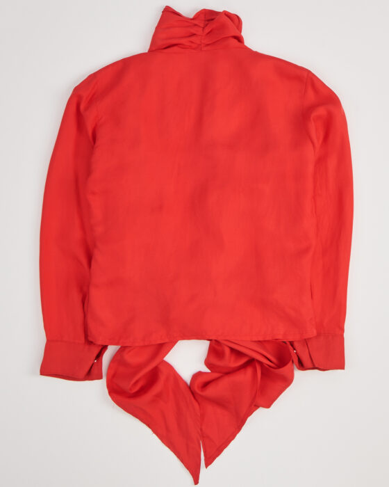 Шелковая блуза made in Italy — фото 4