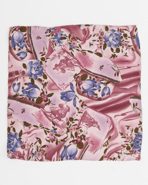 Винтажный шёлковый платок made in Italy