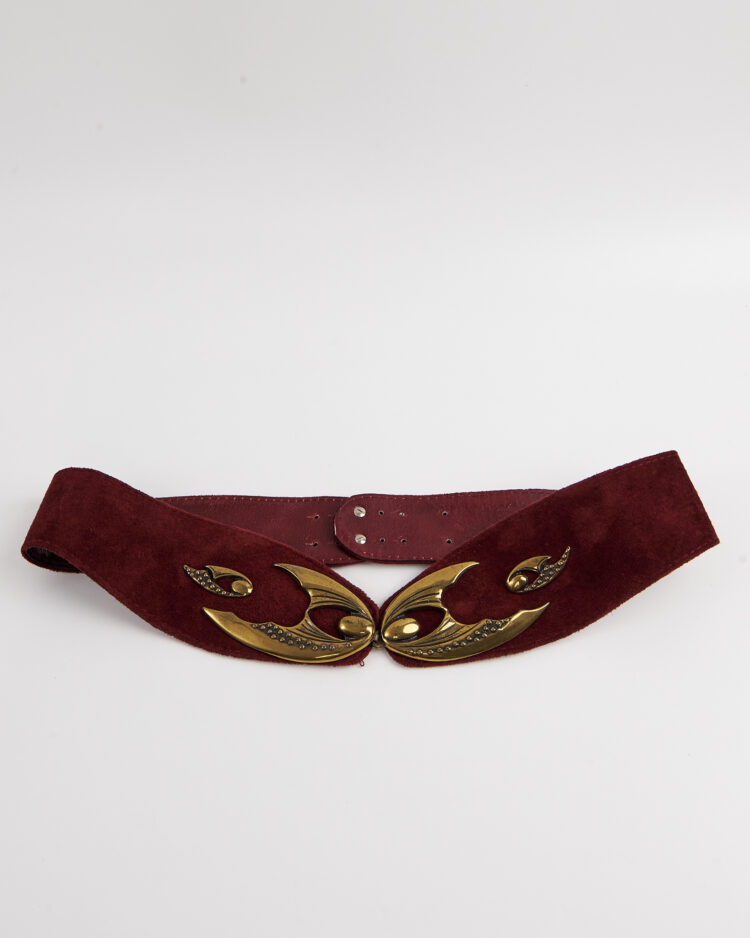 Винтажный ремень из кожи