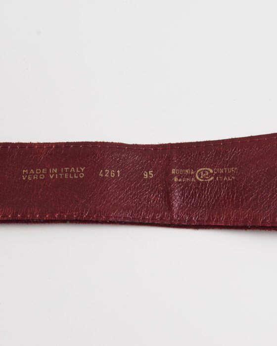 Винтажный ремень из кожи — фото 3