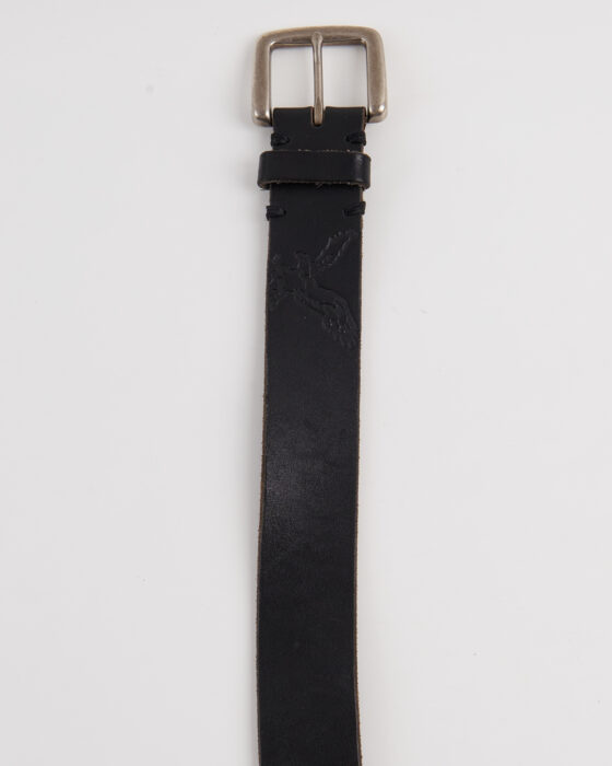 Кожаный ремень с тиснением American eagle — фото 3