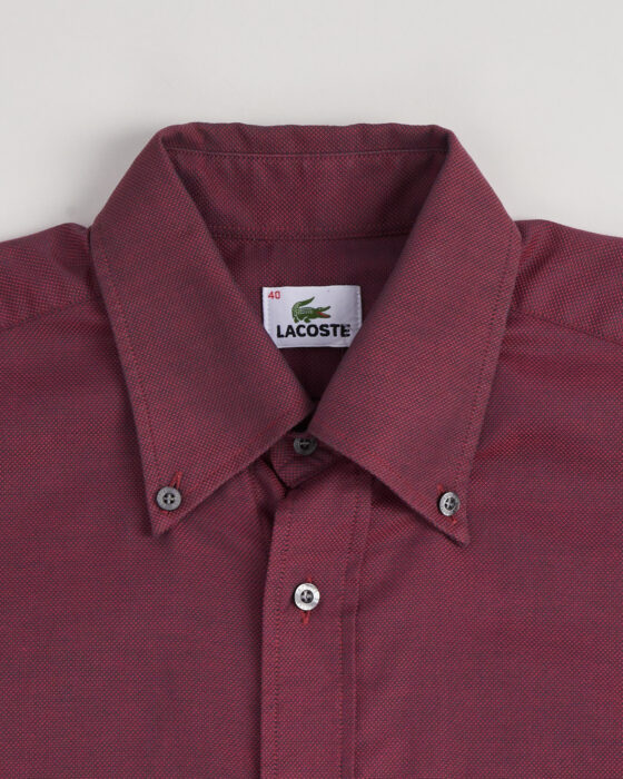 Хлопковая рубашка Lacoste Lacoste — фото 2