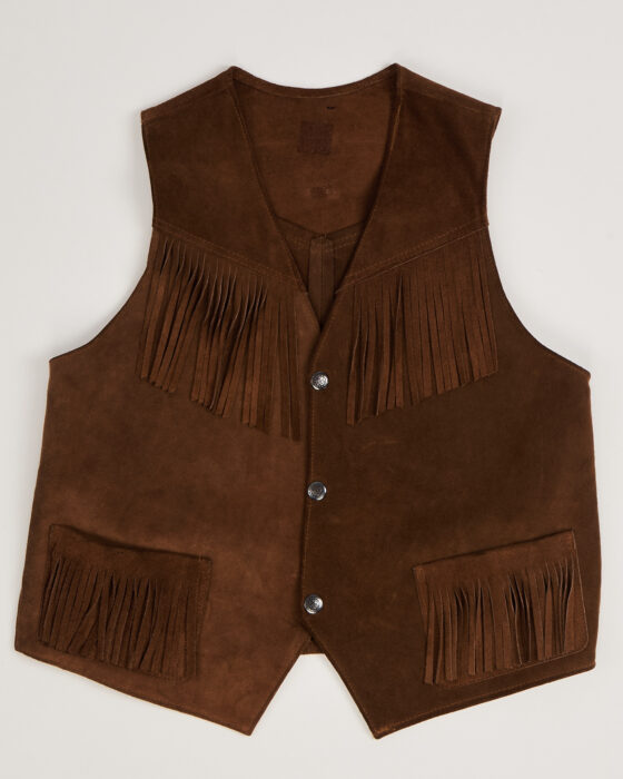 Жилет с бахромой