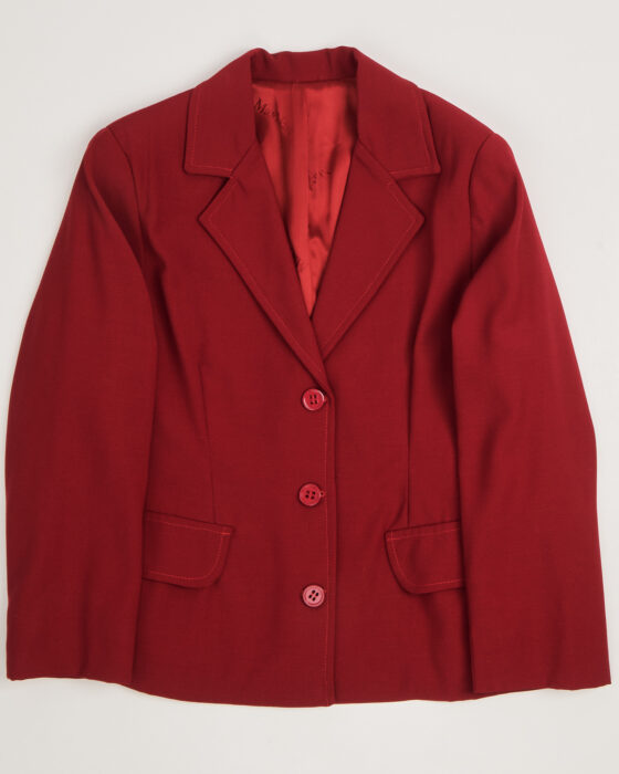 Бордовый пиджак Max Mara Max Mara