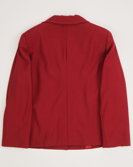 Бордовый пиджак Max Mara Max Mara — фото 4