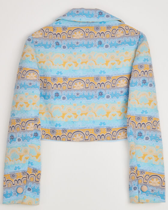 Жакет с узором из хлопка — фото 4