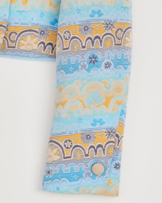 Жакет с узором из хлопка — фото 3