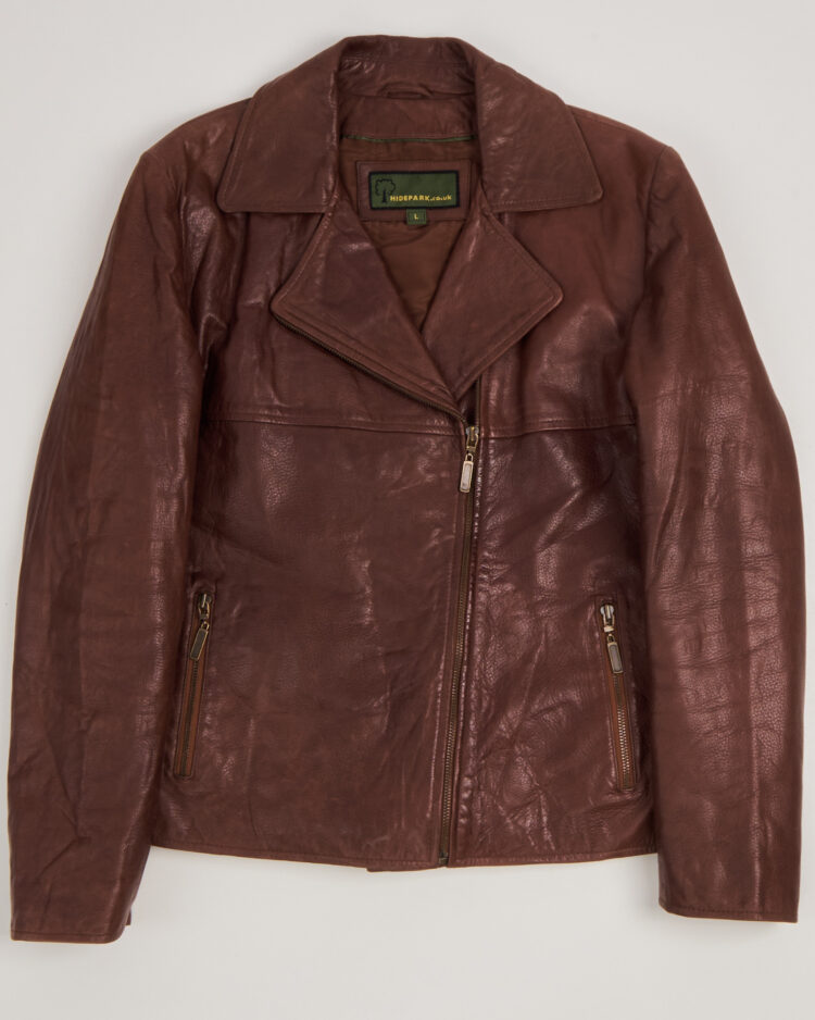 Кожаная куртка Hidepark