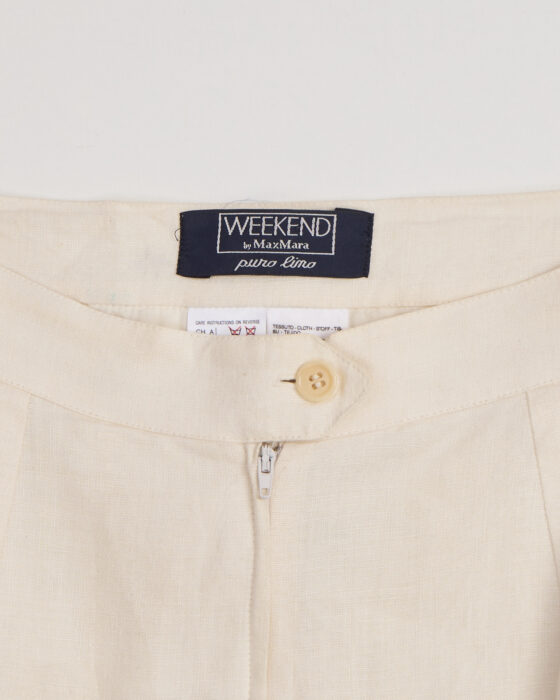 Льняная юбка Weekend Max Mara MaxMara — фото 3