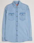 Джинсовая рубашка wrangler Wrangler