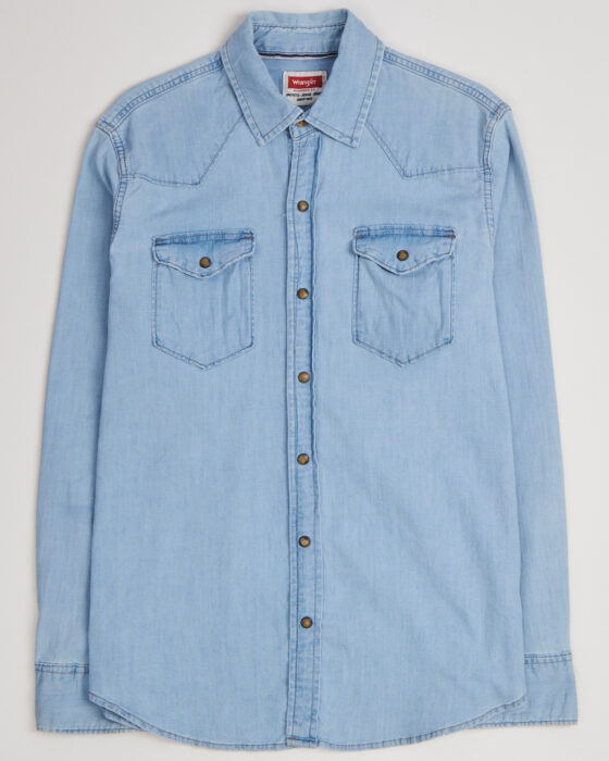 Джинсовая рубашка wrangler Wrangler