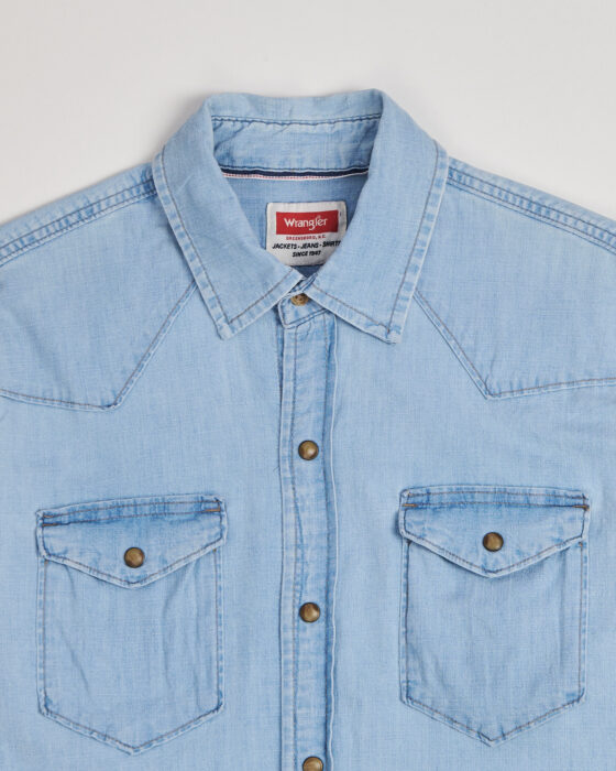 Джинсовая рубашка wrangler Wrangler — фото 2