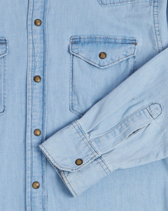 Джинсовая рубашка wrangler Wrangler — фото 4