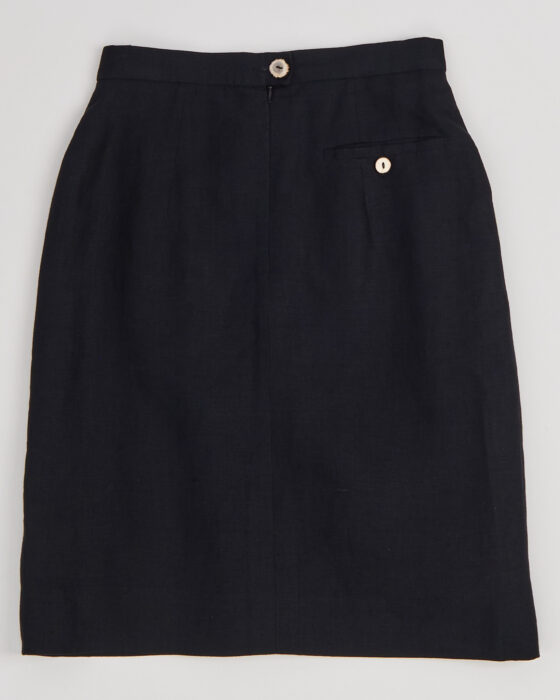 Юбка с контрастной фурнитурой — фото 4