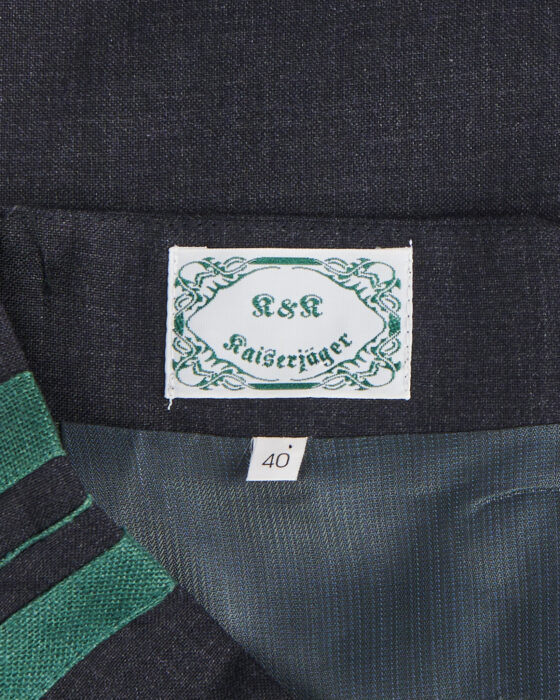 Винтажная юбка с лампасами — фото 4