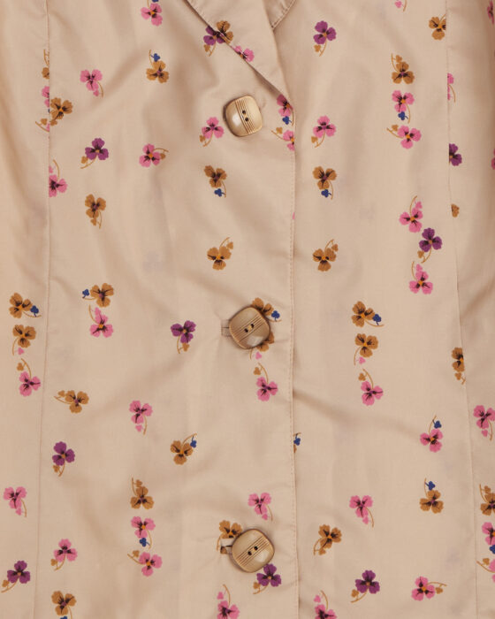 Жакет с мелким цветочным принтом — фото 2