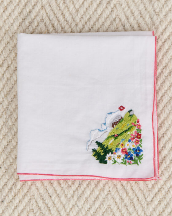 Носовой платок с вышивкой — фото 3