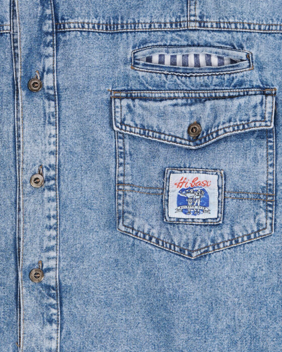 Джинсовая рубашка — фото 4