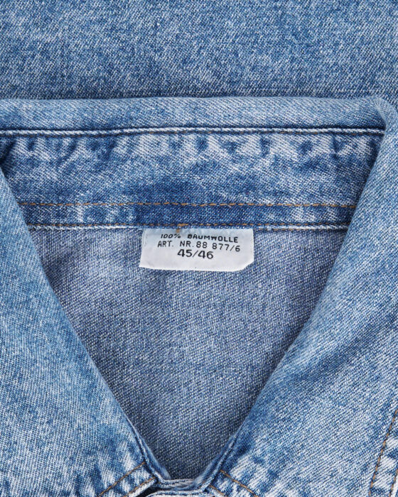 Джинсовая рубашка — фото 5