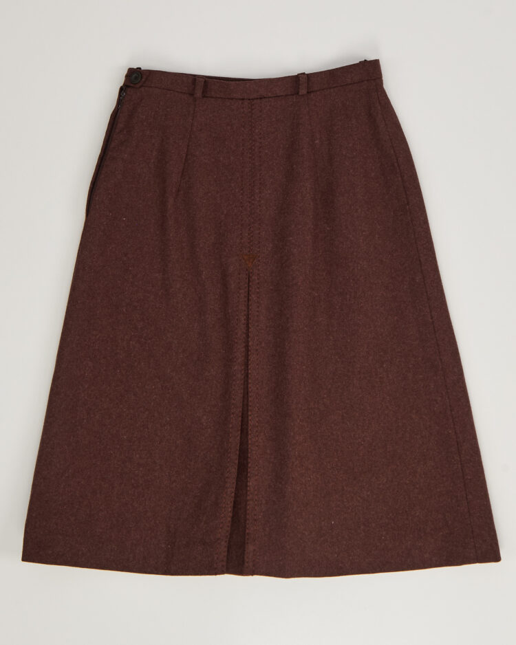 Юбка из шерсти