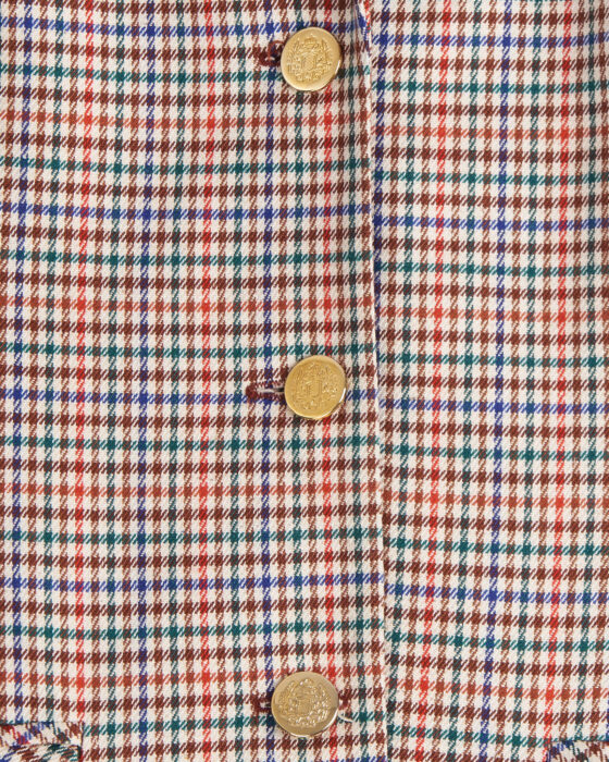 Жакет в клетку Coraggio Coraggio — фото 5