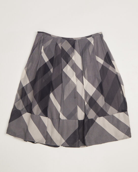 Юбка из шелка Burberry Burberry