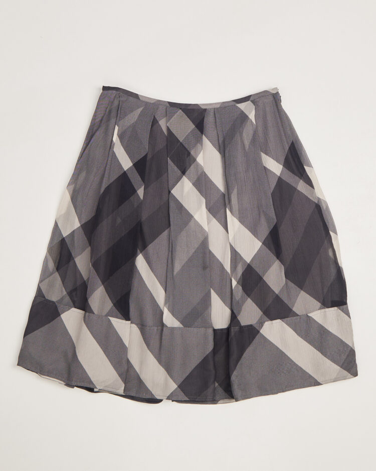 Юбка из шелка Burberry