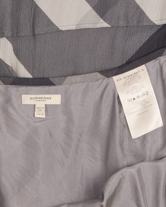 Юбка из шелка Burberry Burberry — фото 5