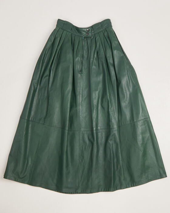 Кожаная юбка Mangol's — фото 2