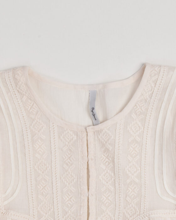 Блуза с вышивкой Pepe Jeans — фото 2