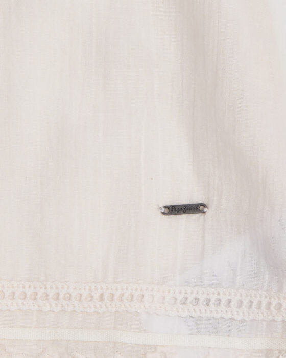 Блуза с вышивкой Pepe Jeans — фото 4