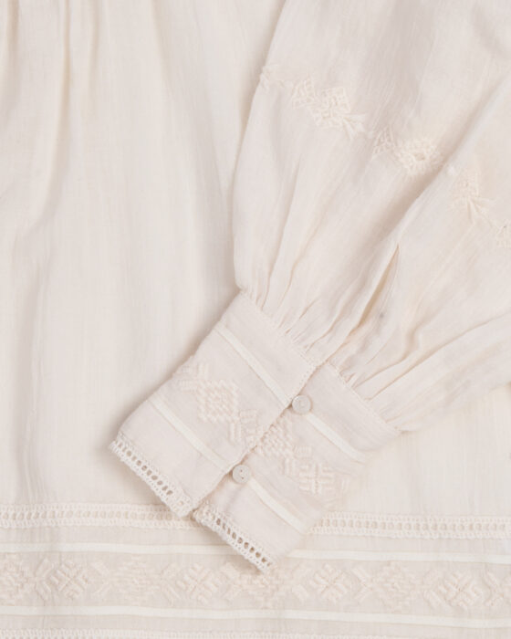 Блуза с вышивкой Pepe Jeans — фото 6