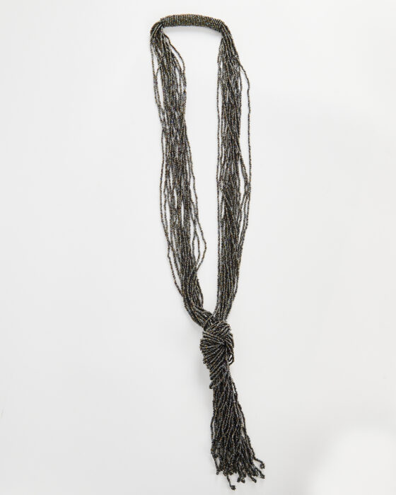 Колье из бисера