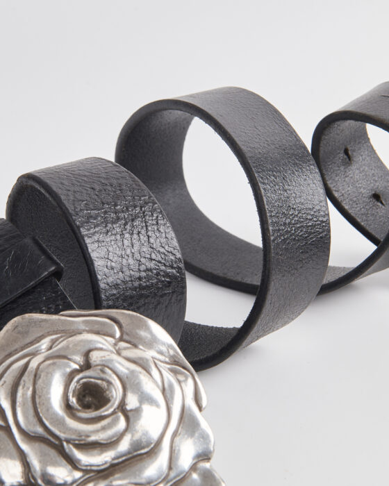 Ремень с пряжкой-розой — фото 5