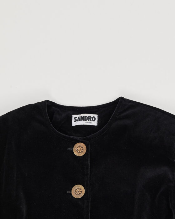 Бархатный жакет Sandro Sandro Paris — фото 2
