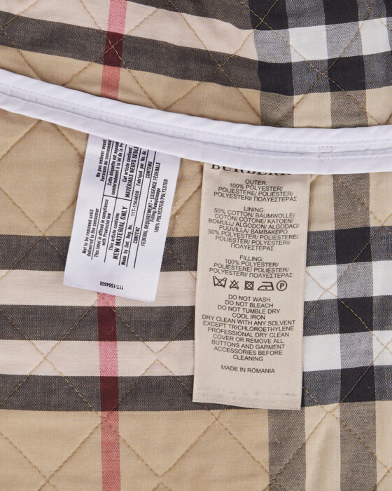 Стеганная куртка Burberry Burberry — фото 7