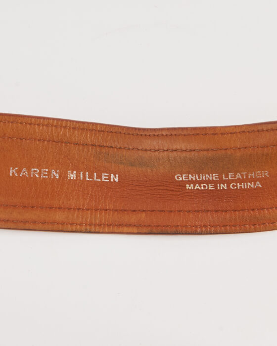 Кожаный ремень Karen Millen Karen Millen — фото 4