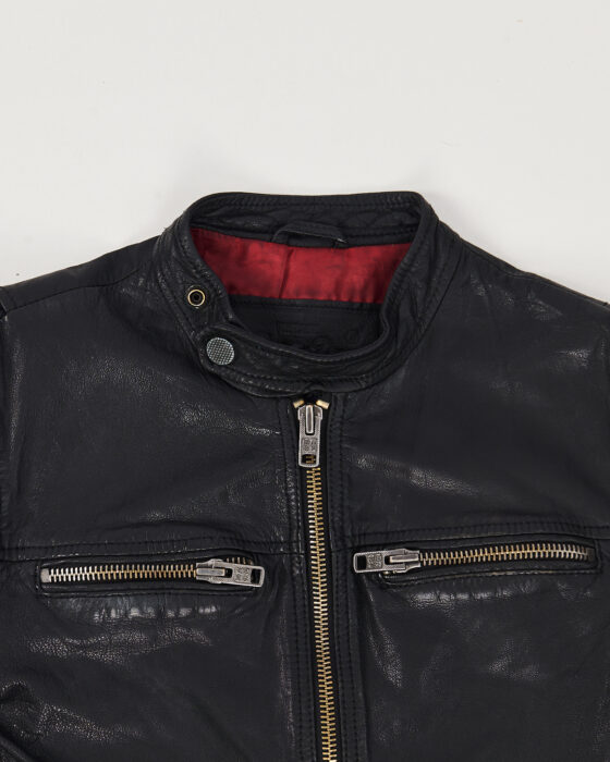 Кожаная куртка Superdry Superdry — фото 2