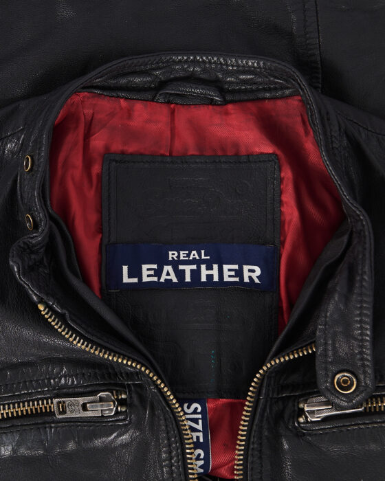 Кожаная куртка Superdry Superdry — фото 3