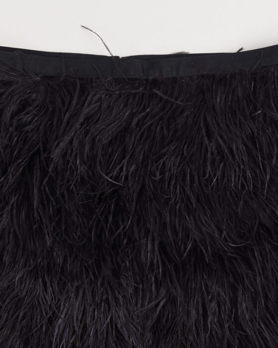 Юбка из страусиного пера roberto rodriguez — фото 2
