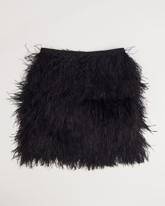 Юбка из страусиного пера roberto rodriguez — фото 3