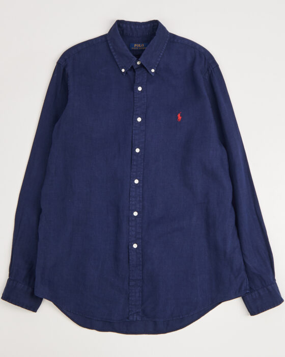 Рубашка Polo Ralph Lauren льняная Polo Ralph Lauren