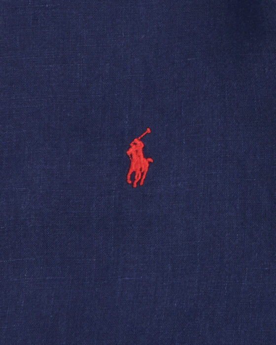 Рубашка Polo Ralph Lauren льняная Polo Ralph Lauren — фото 3
